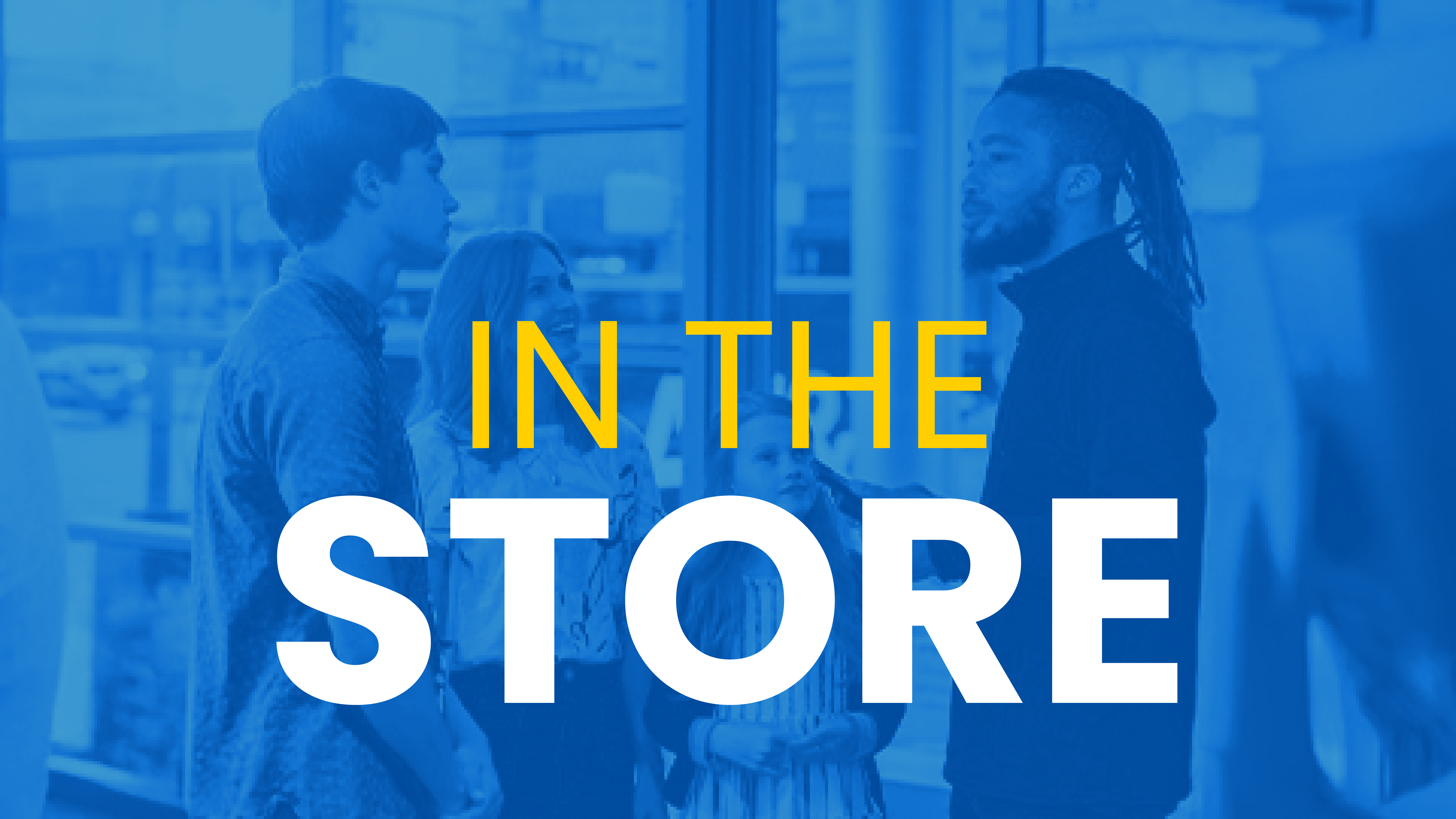 In the store!